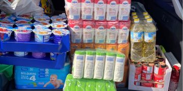 Gest de solidaritate la Sighetu Marmației – Parohia Ortodoxă Ucraineană a donat alimente Centrului Maternal