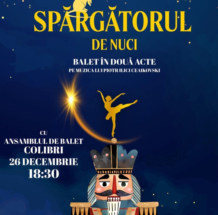 „Spărgătorul de nuci”, spectacol de balet în Borșa, în a doua zi de Crăciun