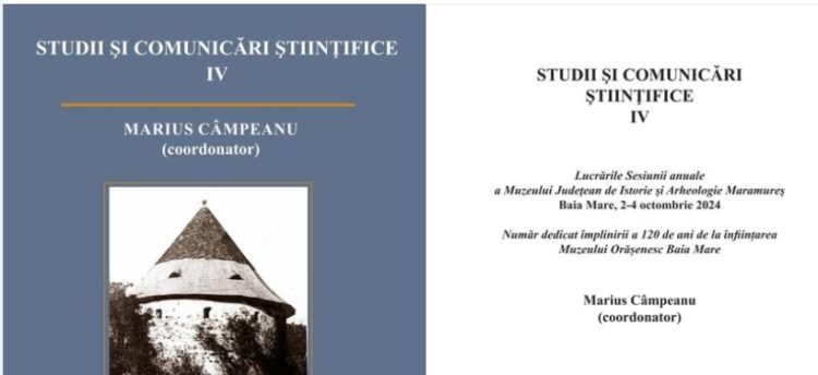 A apărut numărul 4 al publicației muzeale „Studii și comunicări științifice”