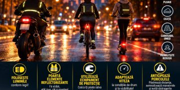 Atenție, bicicliști, motocicliști și trotinetiști! Polițiștii maramureșeni intensifică verificările