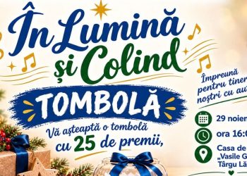 Tombolă caritabilă la Târgu Lăpuș – 25 de daruri puse în joc pentru susținerea tinerilor