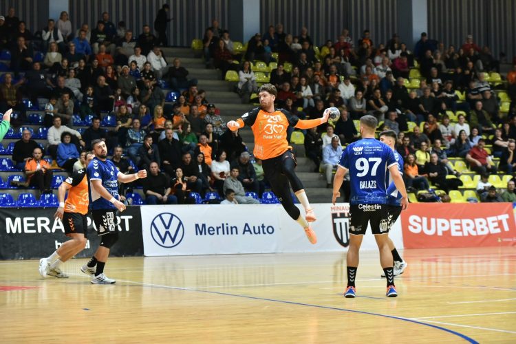 Minaur Baia Mare, victorie cu 72 de goluri și urcare pe podiumul Ligii Zimbrilor!