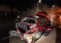 Accident rutier în Târgu Lăpuș – Pompierii voluntari au intervenit pentru degajarea carosabilului