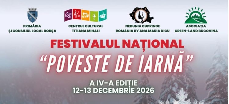Au început înscrierile la Festivalul Național „Poveste de Iarnă” din Borșa