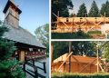 Bisericuță din Maramureș, loc de rugăciune și alinare în curtea unui spital din Sibiu. Povestea lăcașului ridicat de meșteri din Ieud