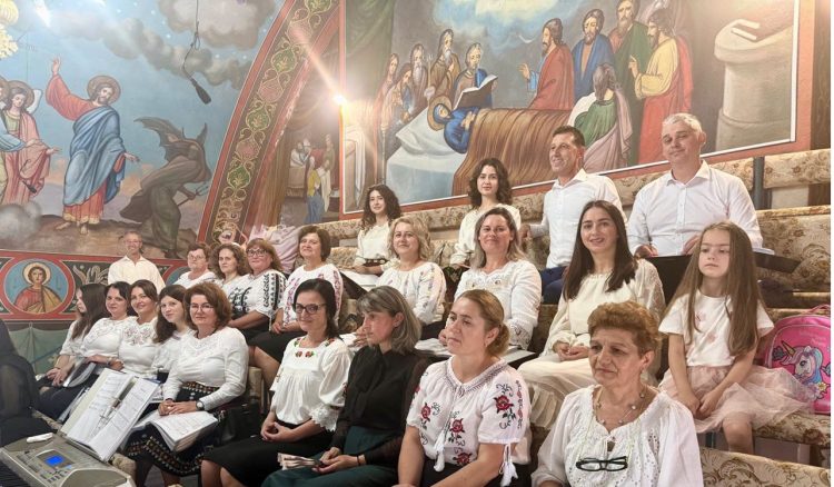 Grupul coral al Bisericii Ortodoxe din Buzești, la „Cântările Cerului” – Cluj-Napoca