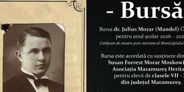 Start înscrieri de proiecte pentru Bursa Dr.Julius Morar (Mandel) 2026-2027