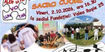 Oportunitate pentru comunitate – Fundația „Sacro Cuore” deschide un nou an de voluntariat în sprijinul copiilor defavorizați