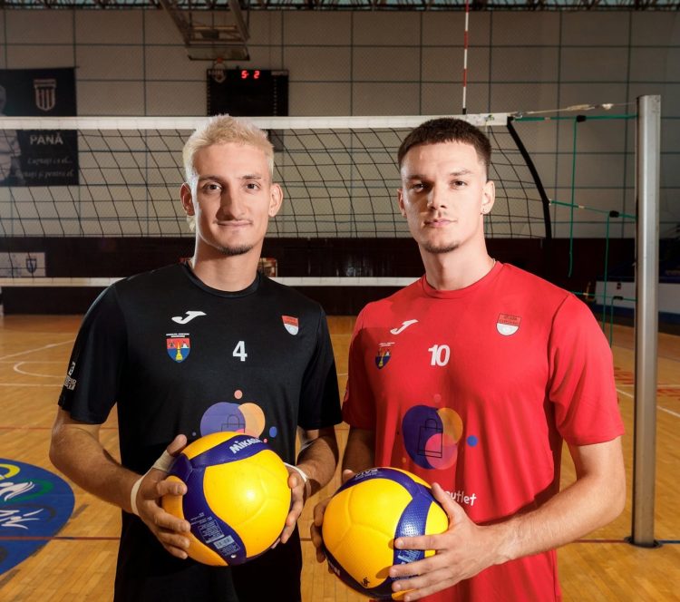 Volei. Știința Explorări Baia Mare, singura echipă din Divizia A cu doi frați în lot