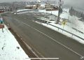 A nins în Pasul Prislop, pe DN18 – Drumarii au împrăștiat opt tone de material antiderapant