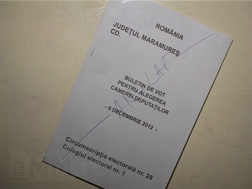 ALEGERI 9 DECEMBRIE - Votul pentru Parlament