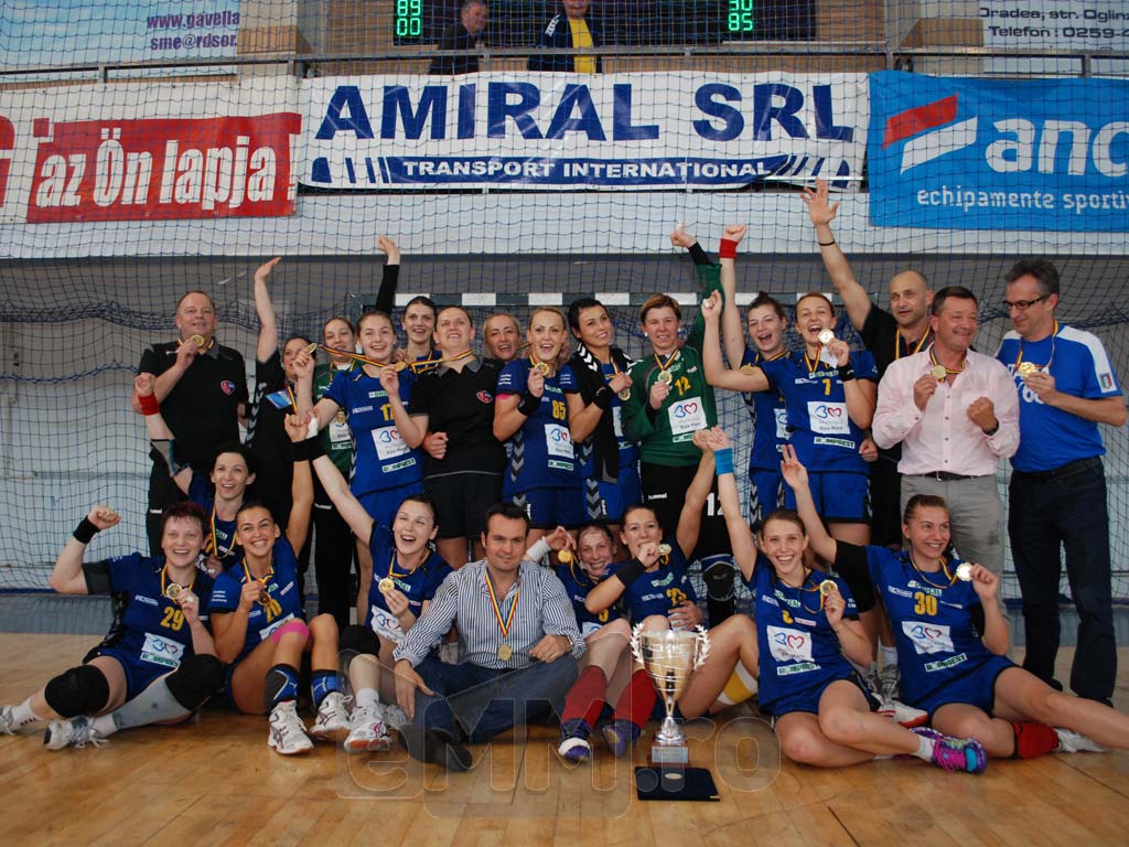 Foto: HCM Baia Mare, castigatoarea Cupei Romaniei - 2013