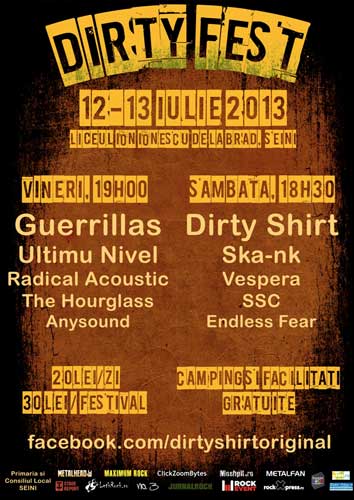 Afis Dirty Fest 2013