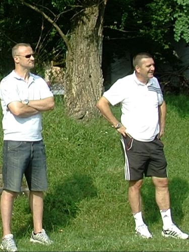 Foto: Gheorghe Covaciu si Adi Popovici (c) eMaramures.ro