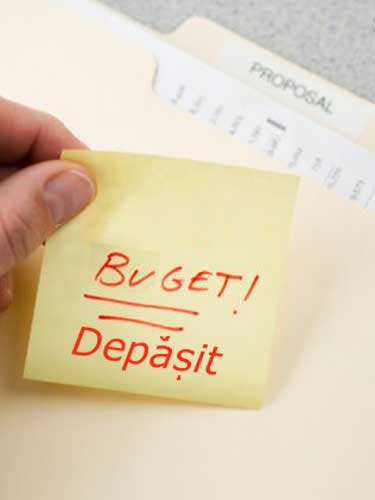 Buget depasit