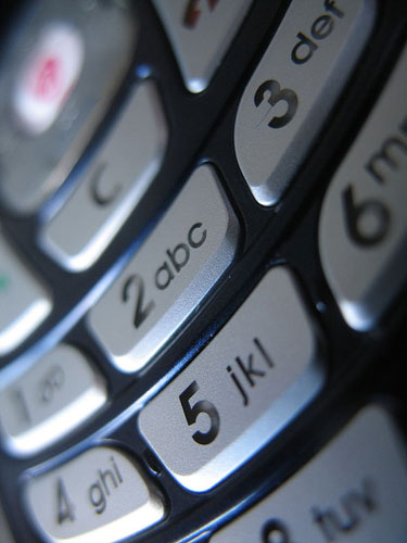 Foto: tastatura telefon mobil