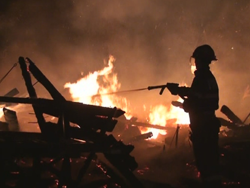 Foto: incendiu (c) eMaramures.ro